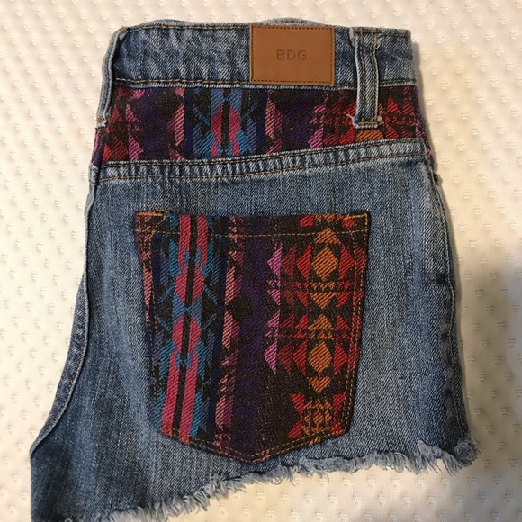 Boho high rise shorts - Picture 2 of 5